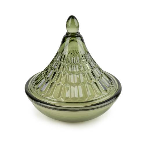 Luxury Groves of Corsica Candle in Green Glass Holder - Image 5