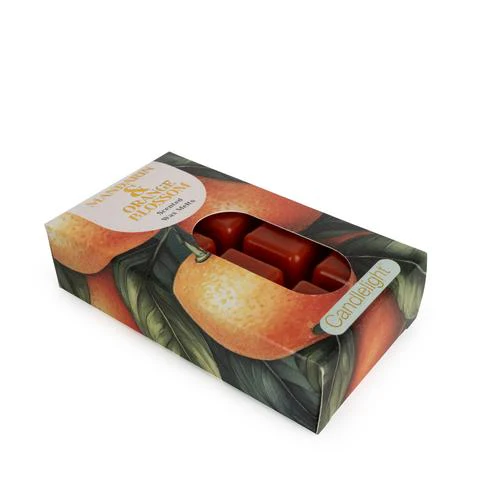 Mandarin & Orange Blossom Pack of 8 Wax Melts - Image 4