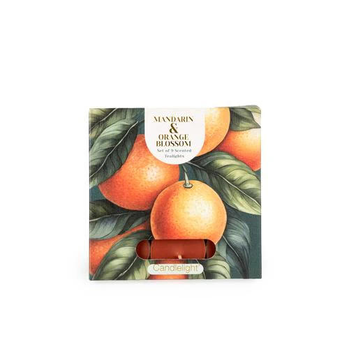 Mandarin & Orange Blossom Set of 9 Tealights - Image 3