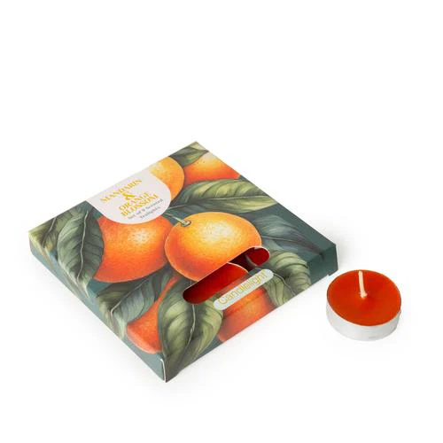 Mandarin & Orange Blossom Set of 9 Tealights - Image 4