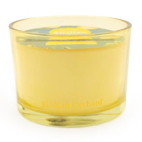 Mediterranean Lemon Grove Scent 'Sicilian Orchard' Two Wick Candle - Image 3