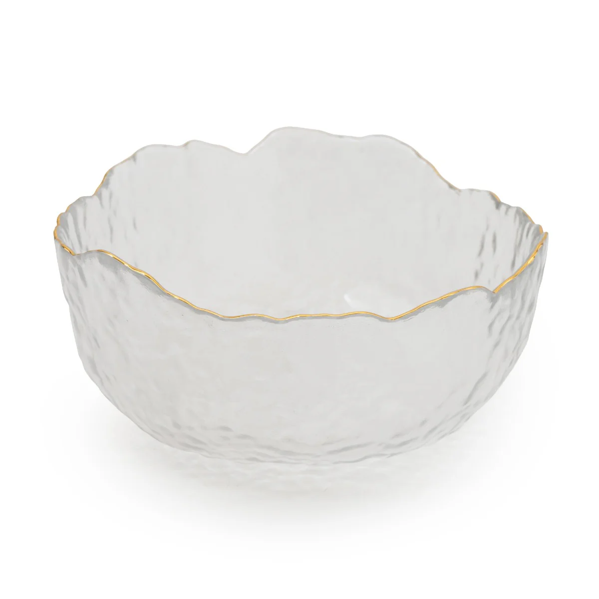 Elegant Serving Glass Bowl - Medium Size - Image 2