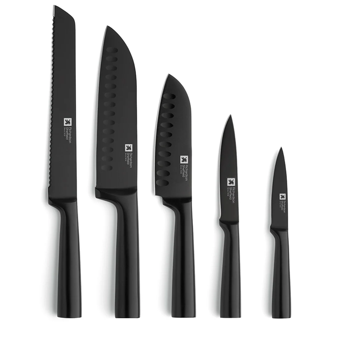 Richardson Sheffield Nox 5 Piece Knife Block Set - Image 3