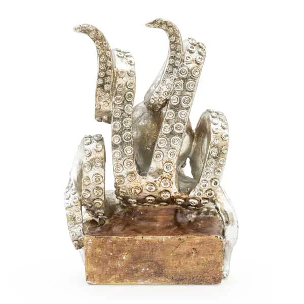Lavish Octopus Bookends Silver - Image 9