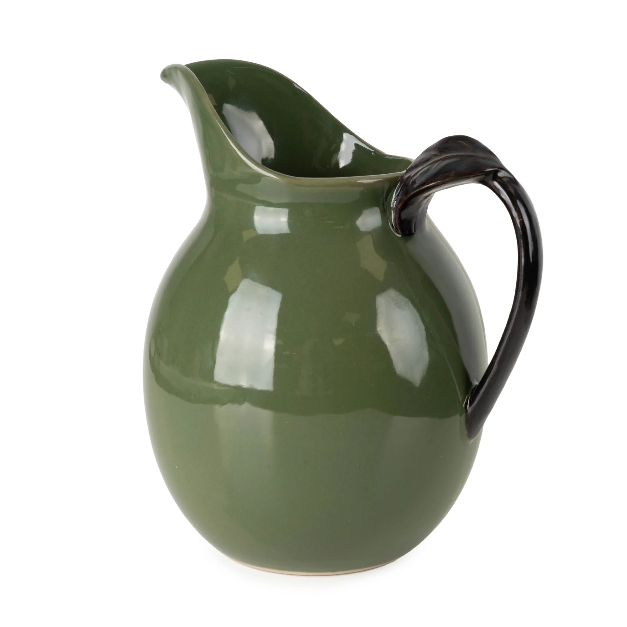 Olive Reactive Glaze - Jug - Image 3