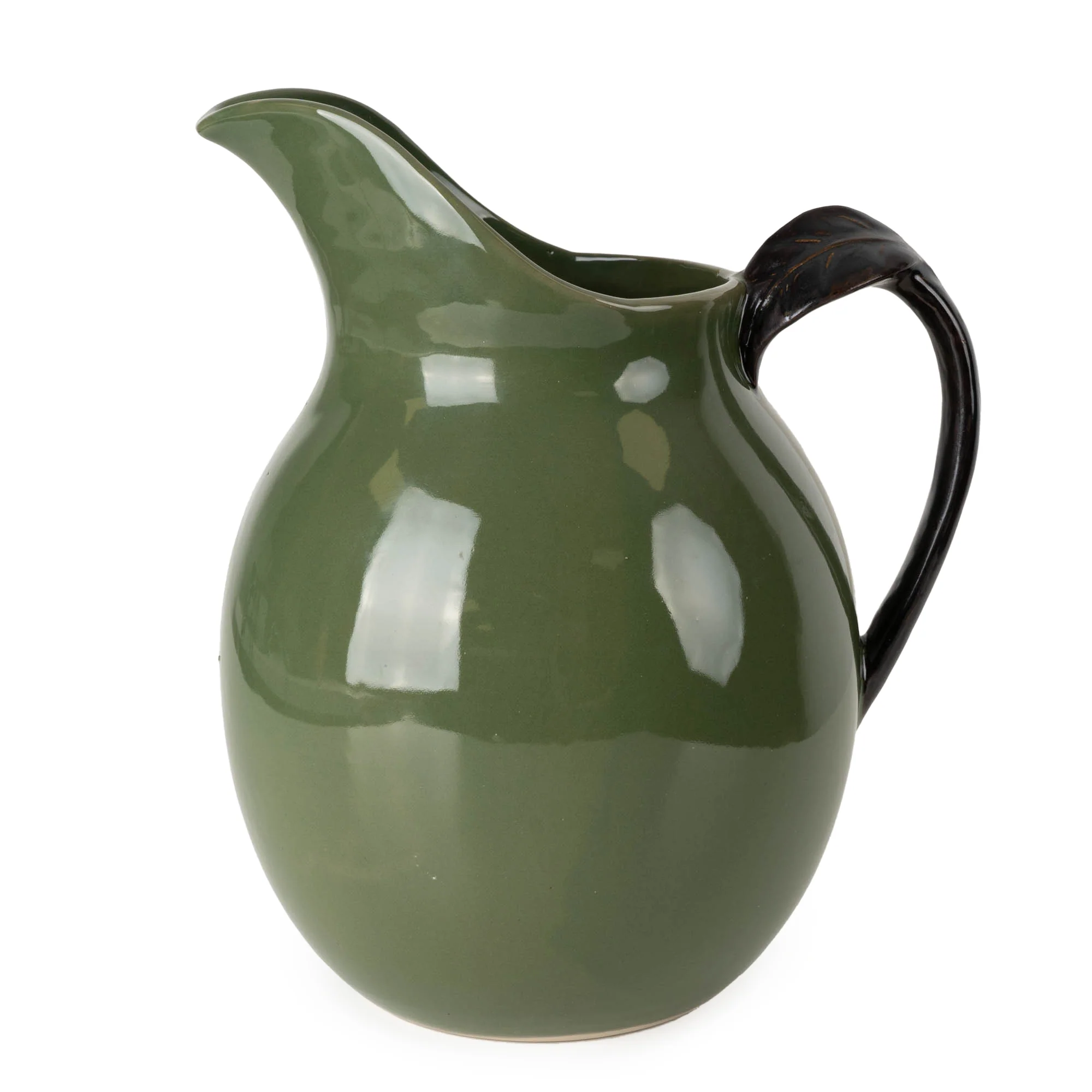 Olive Reactive Glaze - Jug - Image 4