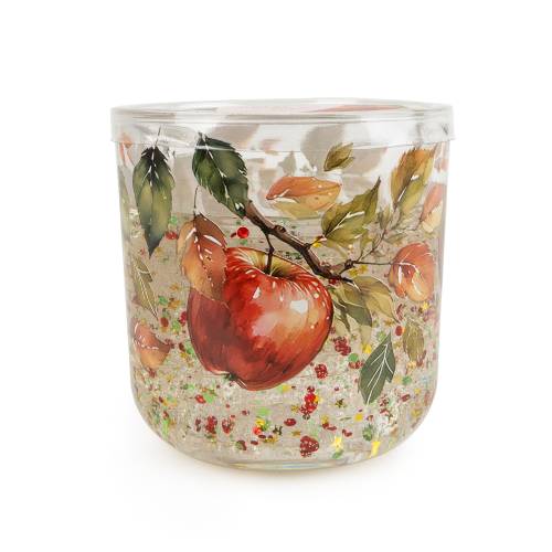 Orchard Apple & Nutmeg LED Glitter Candle - Image 8
