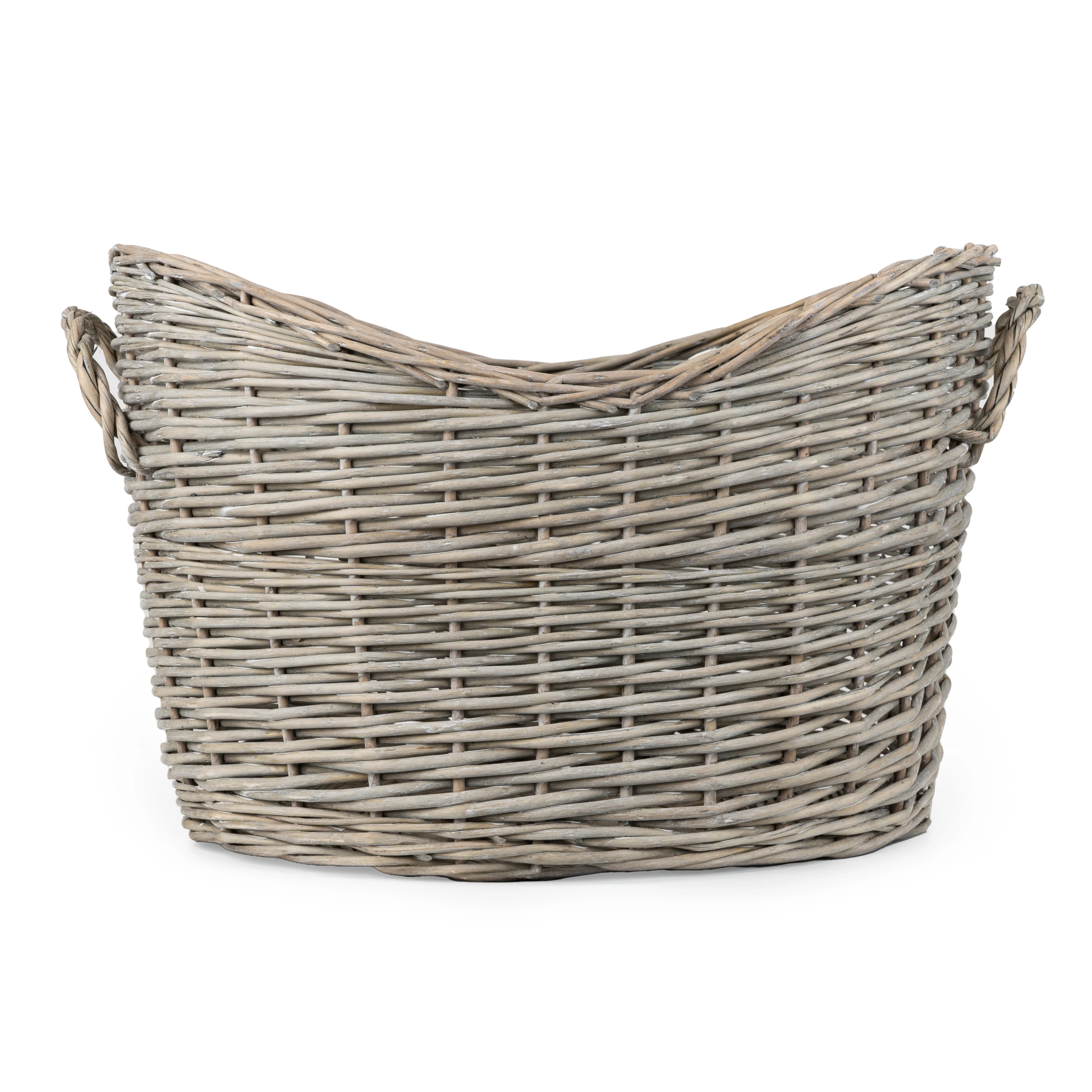 Oval Scoop Log Basket - Image 3