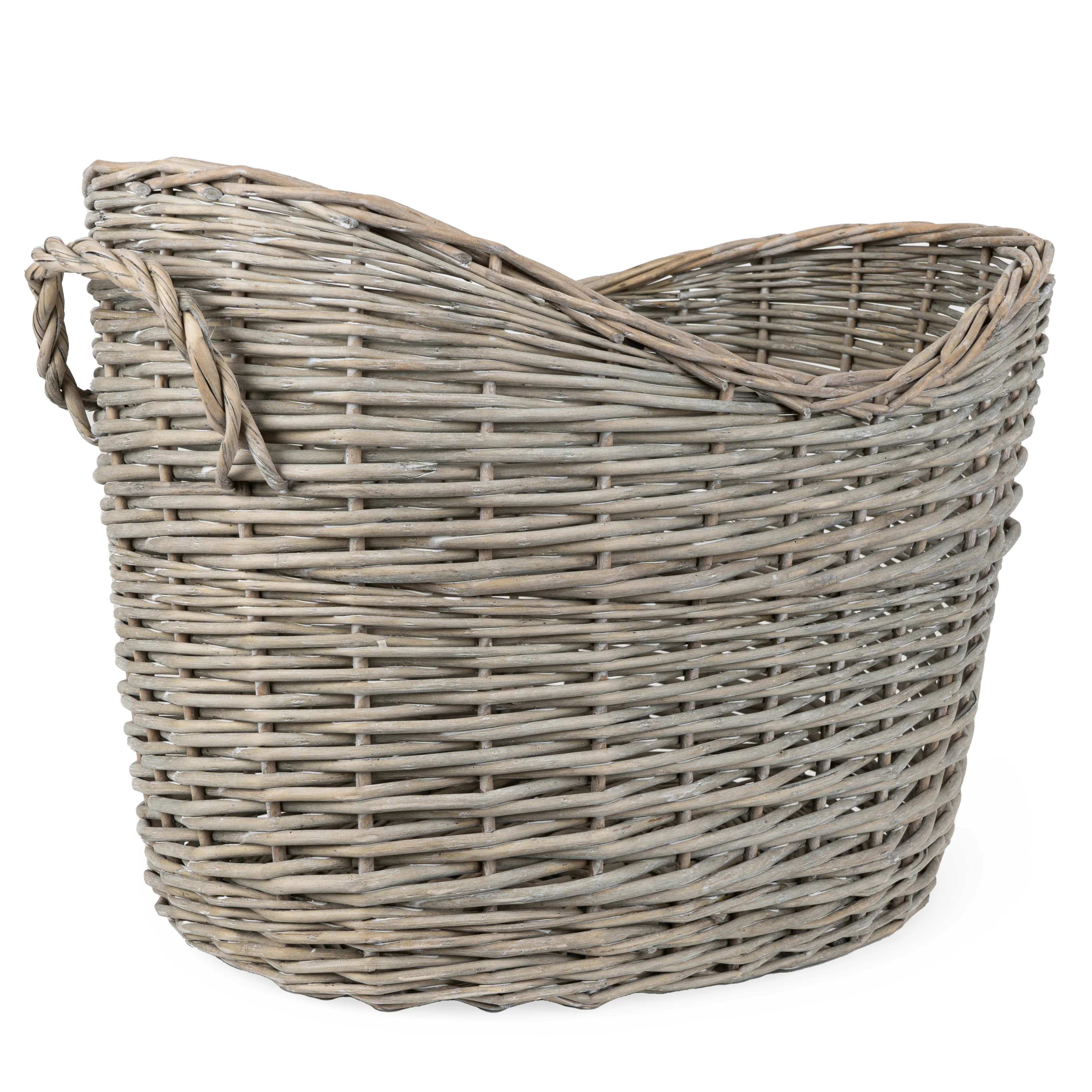 Oval Scoop Log Basket - Image 4