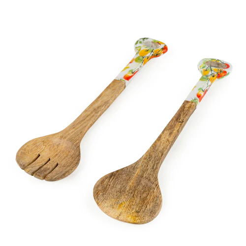 Spoon & Fork Mango Wood Tomatoes - Image 3