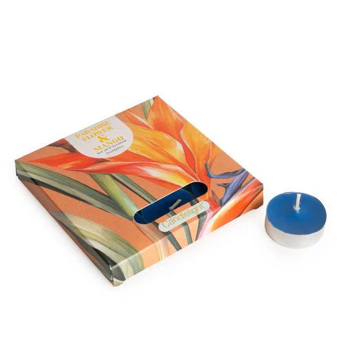 Paradise Flower & Mango Set of 9 Tealights - Image 3