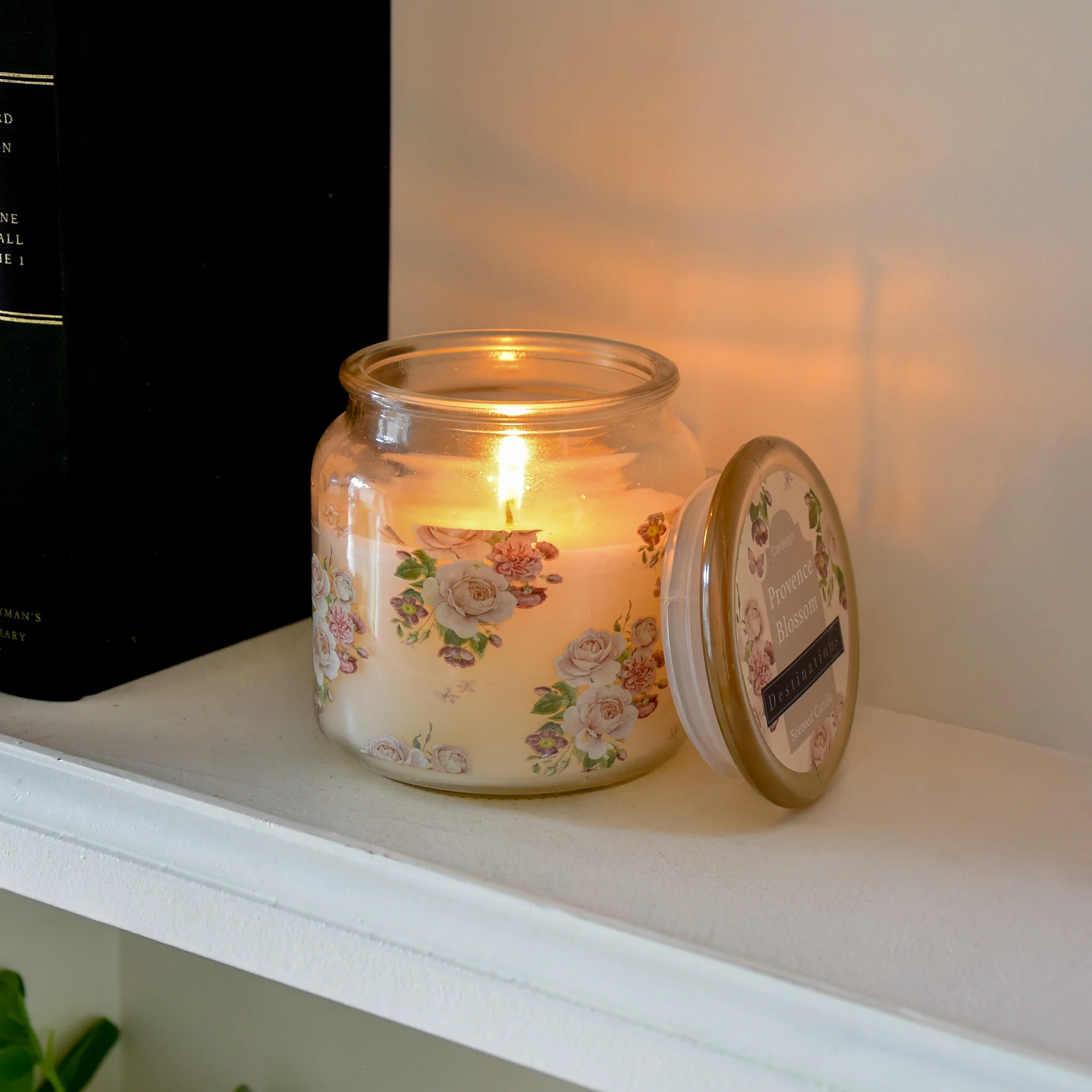 Parisian Window Box Scent 'Provence Blossom' Lidded Candle Jar - Image 5