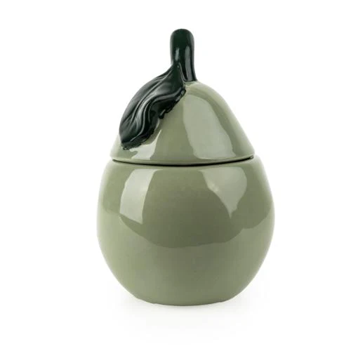 Pear-Shaped Ceramic Candle - Image 3