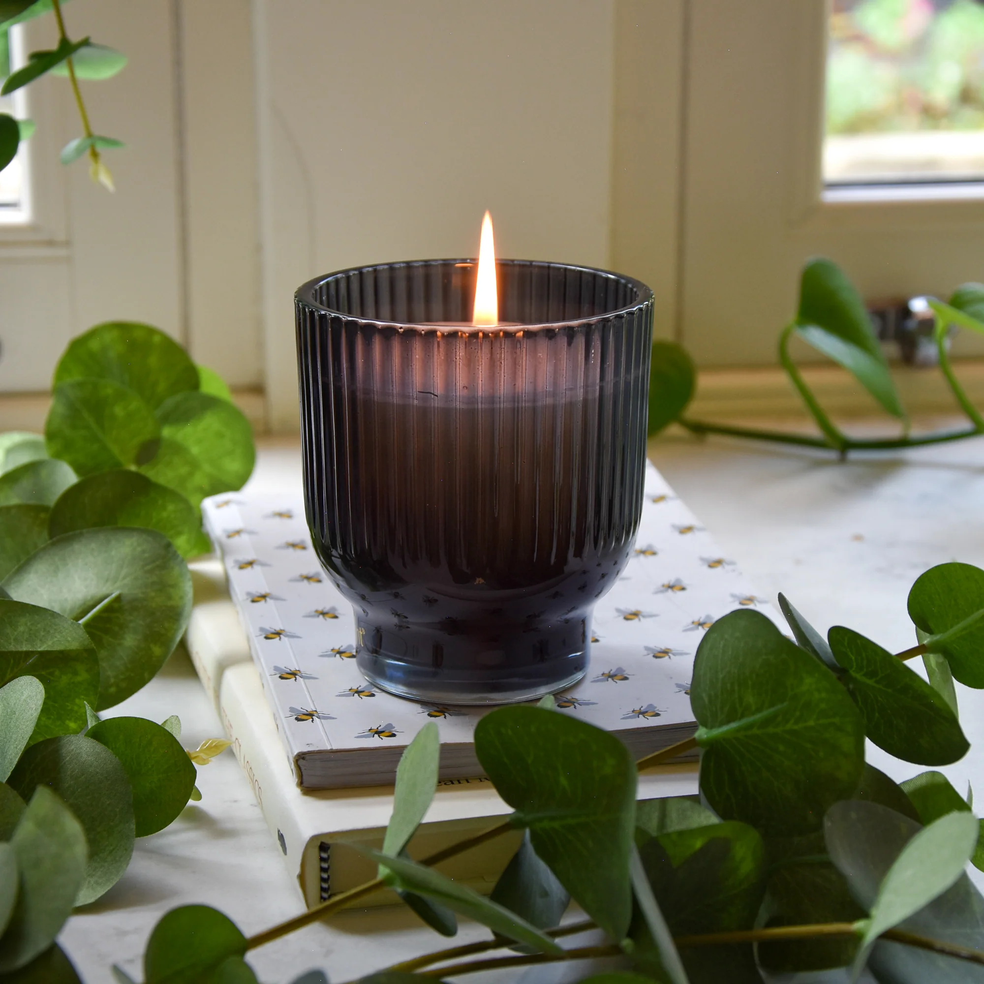 Pineapple & Coconut Medium Footed Candle - Image 4