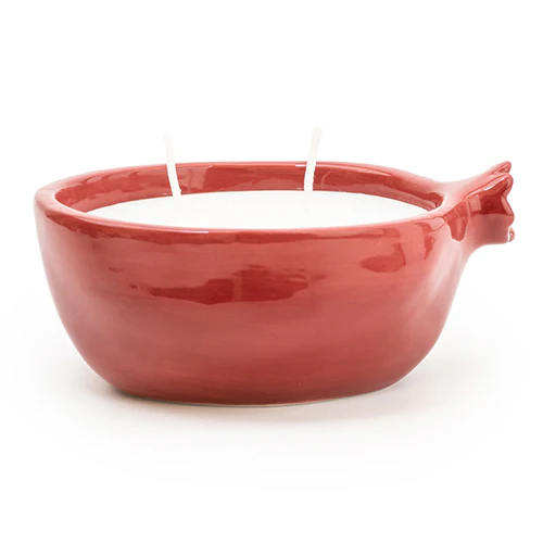 Elegant Ceramic Pomegranate Scent Candle. - Image 5