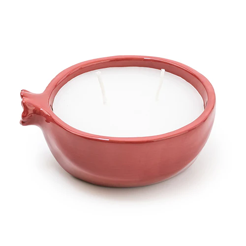 Elegant Ceramic Pomegranate Scent Candle. - Image 6