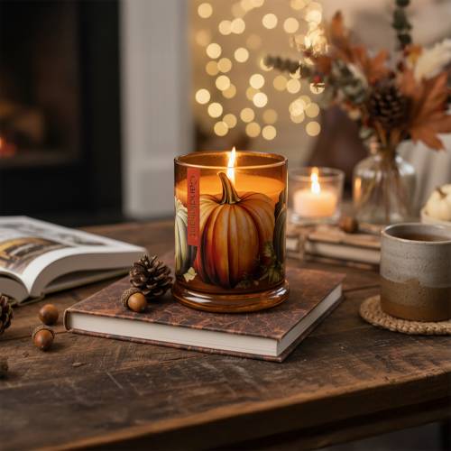Pumpkin & Ginger Large One Wick Candle