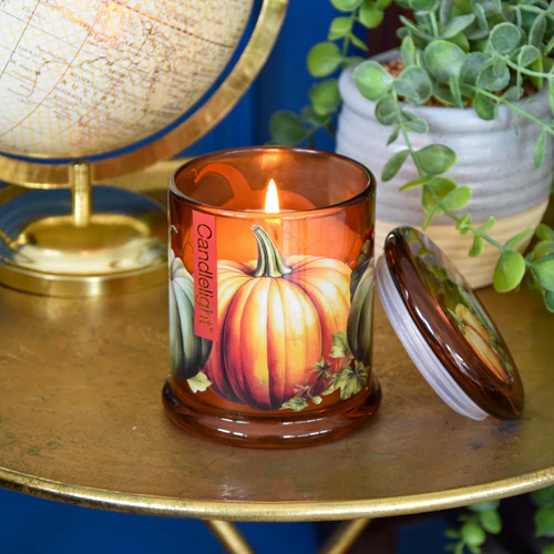 Pumpkin & Ginger Large One Wick Candle - Image 3