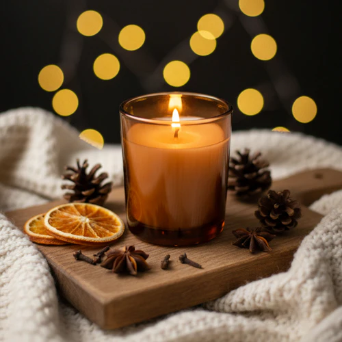 Pumpkin & Ginger Trio Candles - Image 2