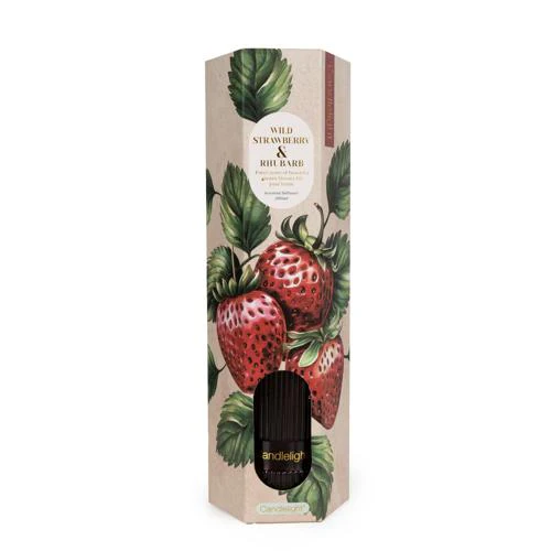 Wild Strawberry & Rhubarb Reed Diffuser - Image 4