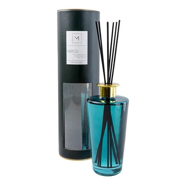 Refreshing Neroli Cotton Scented - Reed Diffuser in Sleek Glass Bottle, 500ML - Image 2