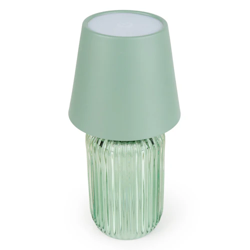 Ridged Glass LED Living Room Lamp - Image 5