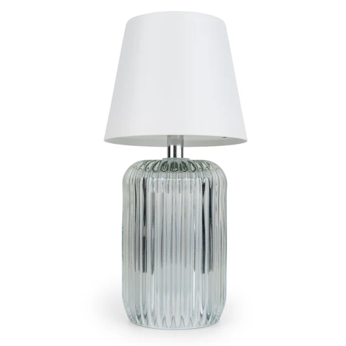 Ridged Glass LED Living Room Lamp - Image 8