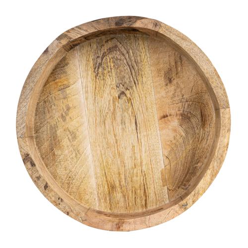 Round Mango Wood Tray - Image 5