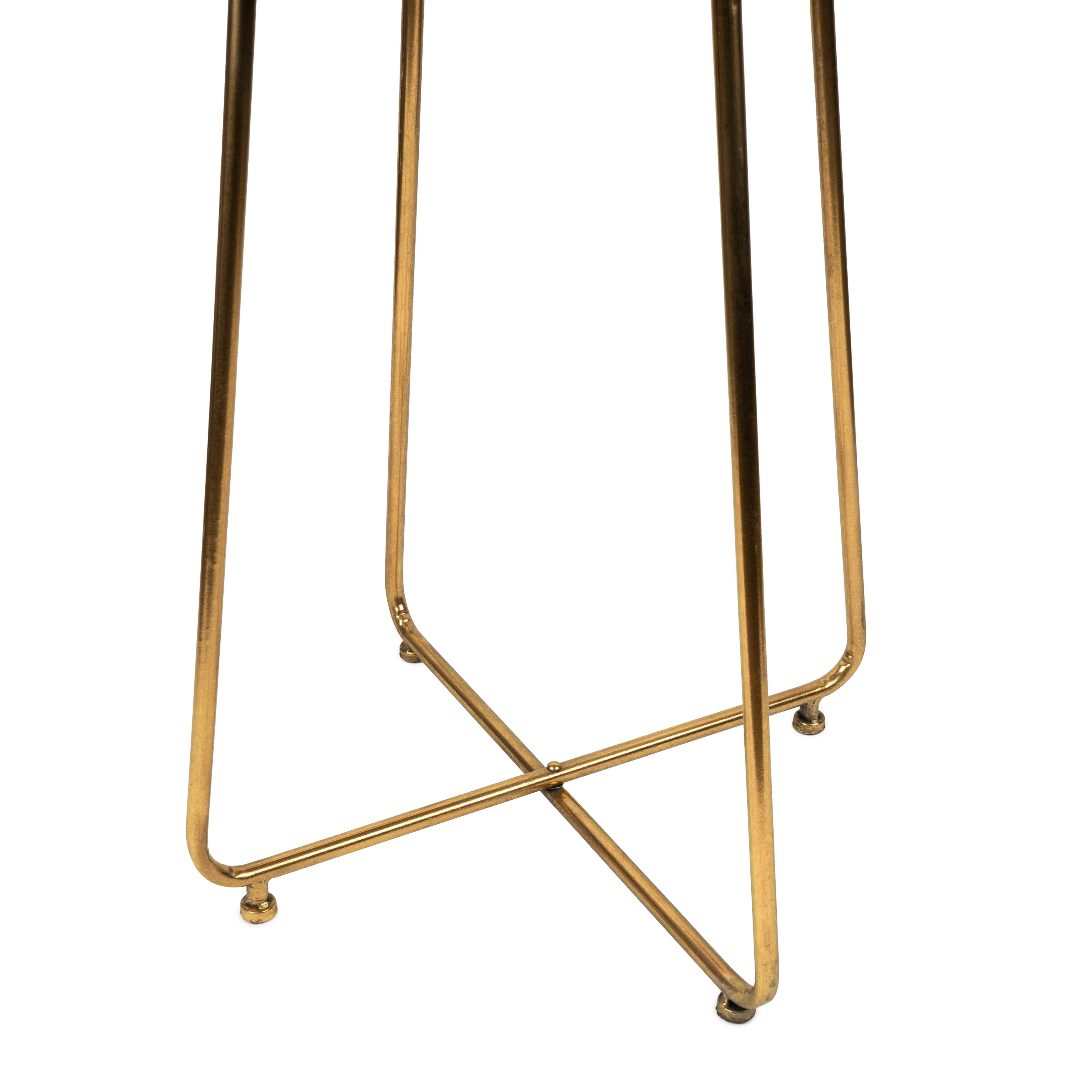 Elegant Gold Side Table - Image 6