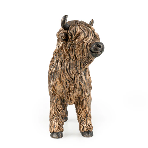 Rustic Highland Cow Ornament   - Image 5