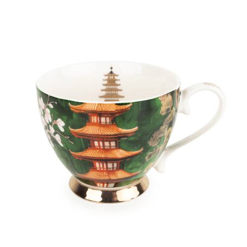 Samarkand Luxury Mug with Gold-Finished Base - Image 2