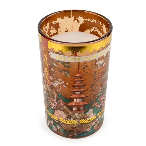 Samarkand Moroccan Red Cinnamon Large Candle - Image 4