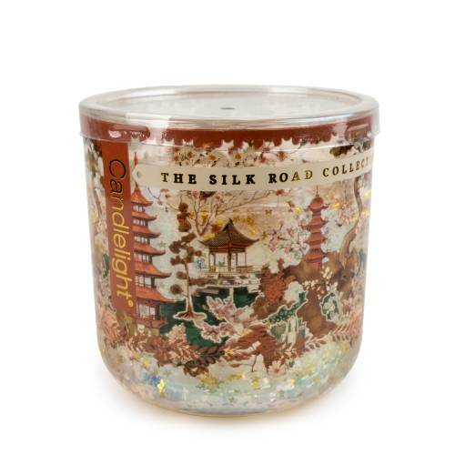 Samarkand Moroccan Red Cinnamon LED Glitter Candle - Image 5