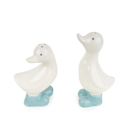 Set of 2 3D Ducks in Wellies Salt and Pepper Shakers - Image 4