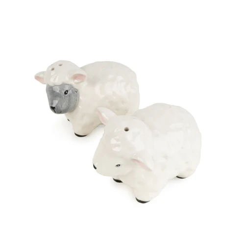 Set of 2 3D Sheep Salt Shaker and Pepper Shaker - Image 4