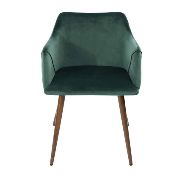 Set of 2 Aldridge Dining Chair in Dark Green - Image 4