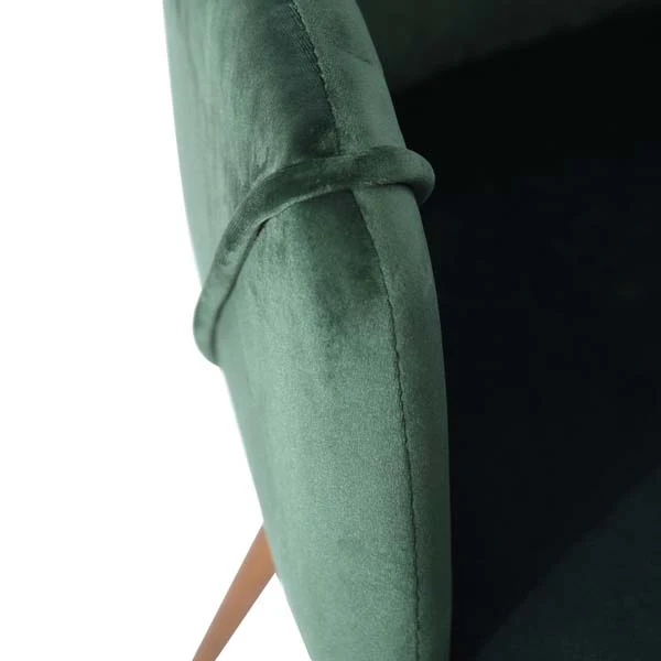 Set of 2 Aldridge Dining Chair in Dark Green - Image 7