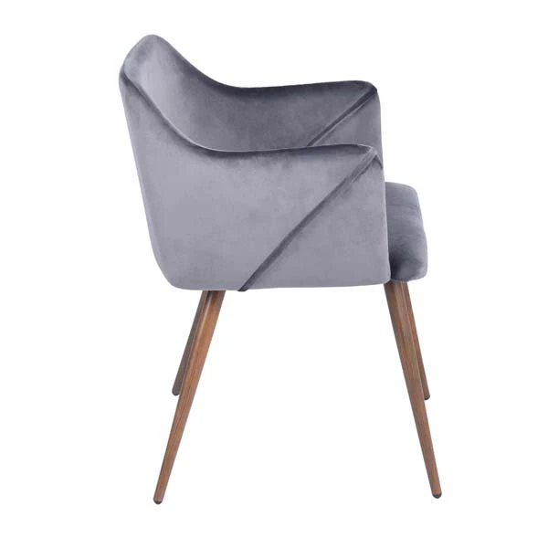 Set of 2 Aldridge Dining Chair in Grey - Image 3