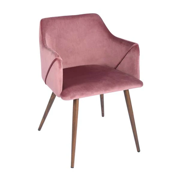 Set of 2 Aldridge Dining Chair in Rose - Image 2