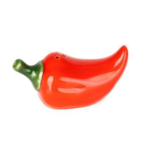 Set of 2 Salt & Pepper Pots - Chilli Print - Image 5
