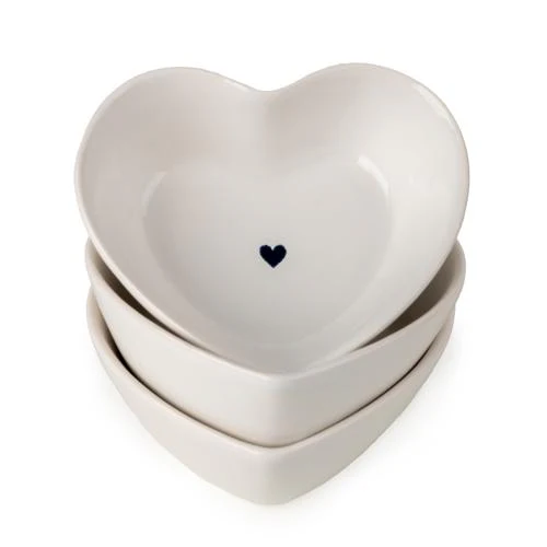 Set of 3 Heart-Shaped Nibble Bowls - Image 5