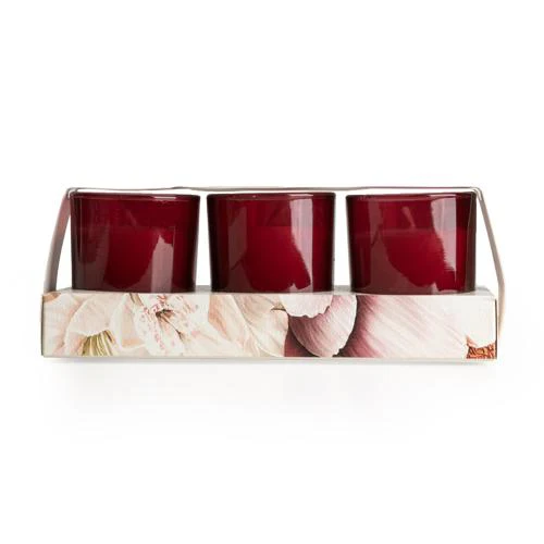 Peony & Water Lily Votive Candles Set - Image 5