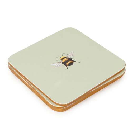 Set of 4 Bee Coasters - Image 6