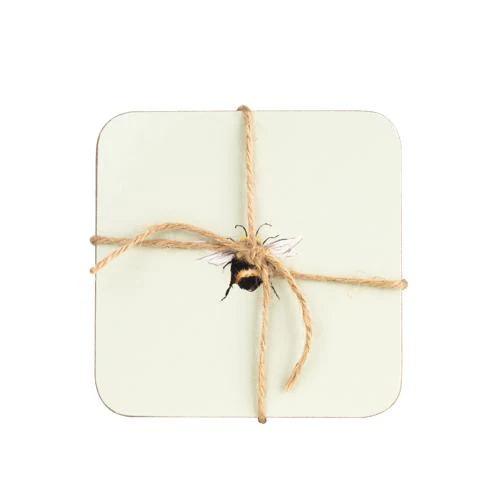 Set of 4 Bee Coasters - Image 7