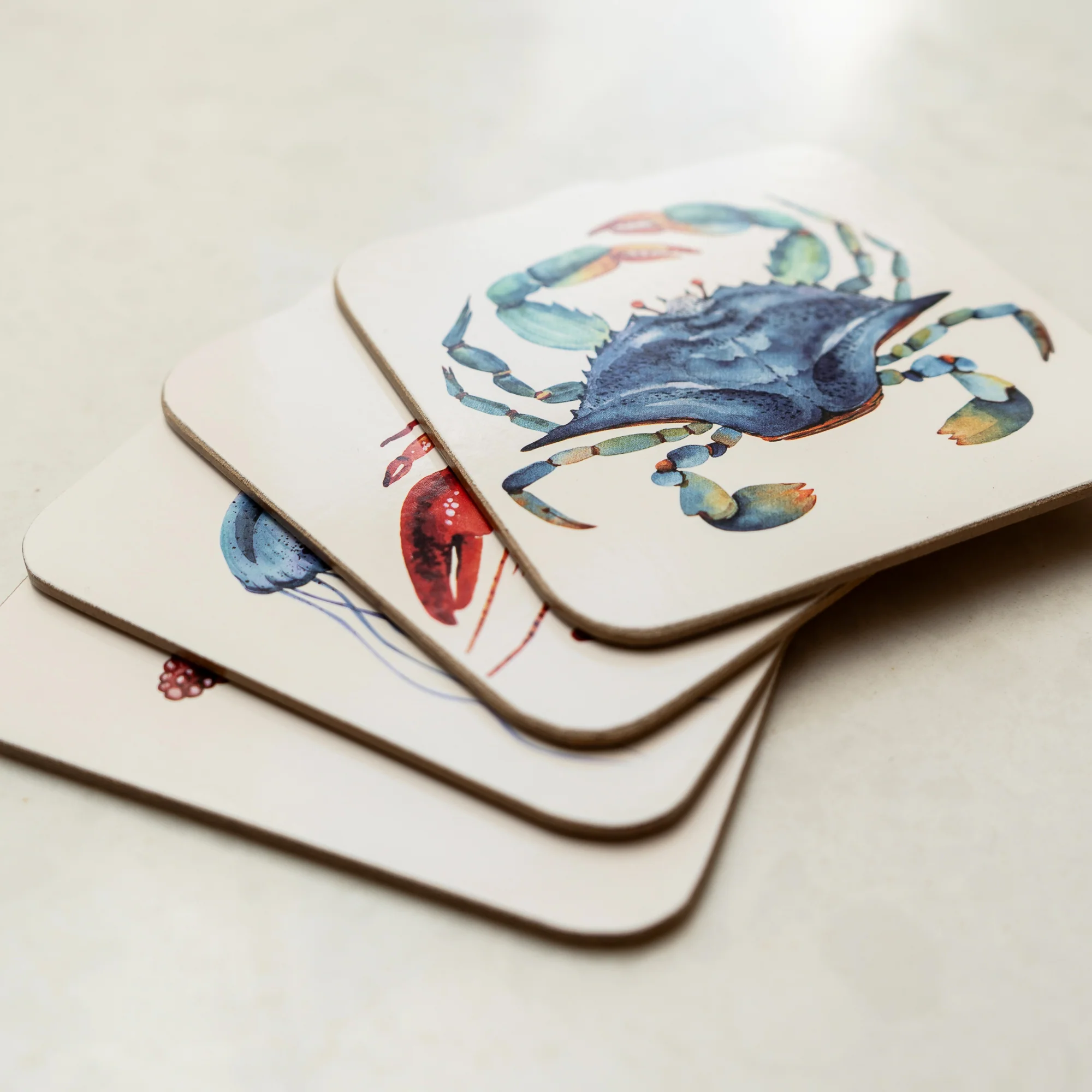 Set of 4 Sea Creature Coasters - Image 2