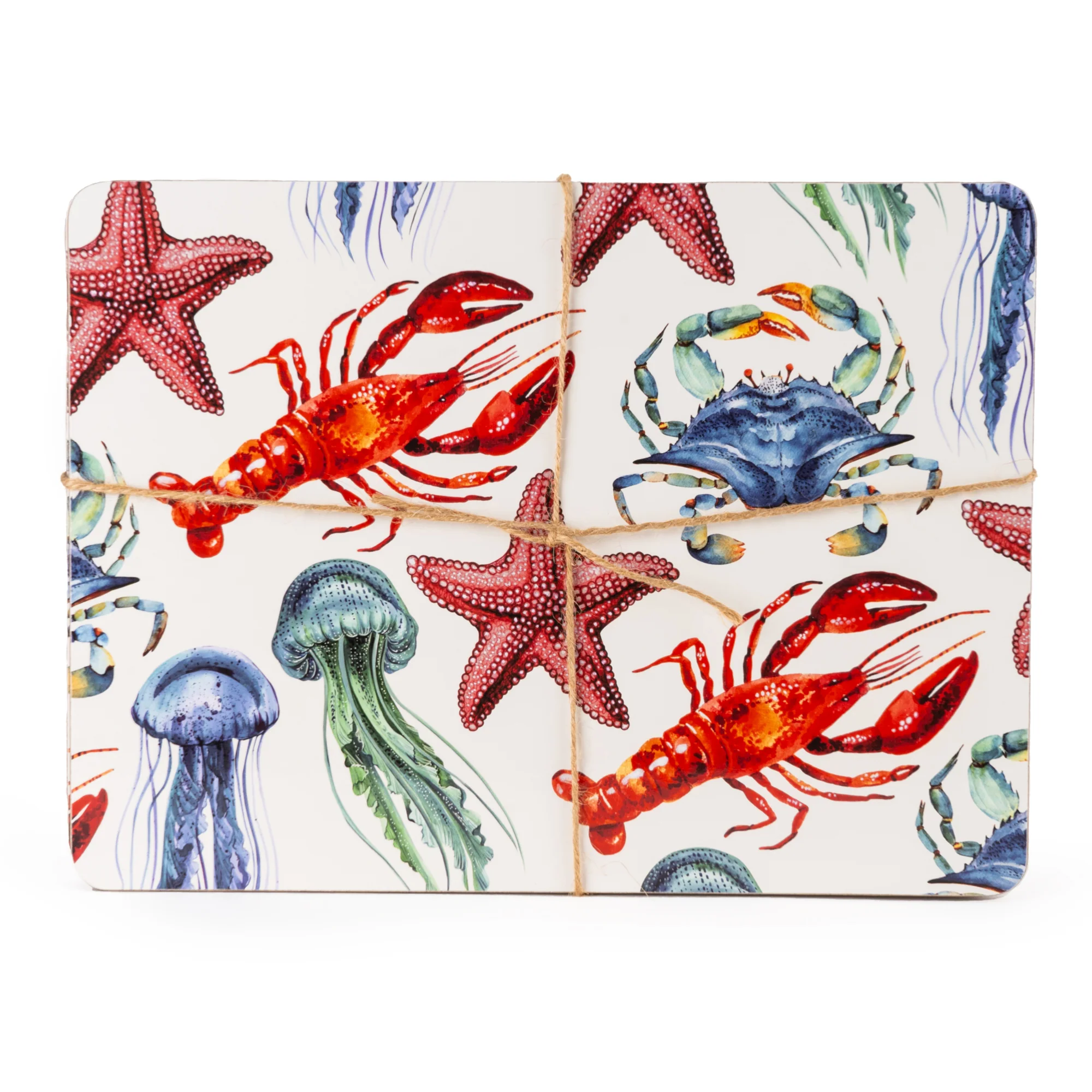 Set of 4 sea creatures placemats - Image 3