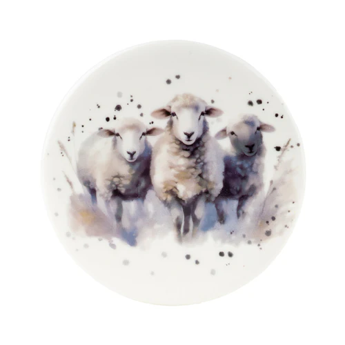 Set of 4 Sheep Coasters for Drinks - Image 2