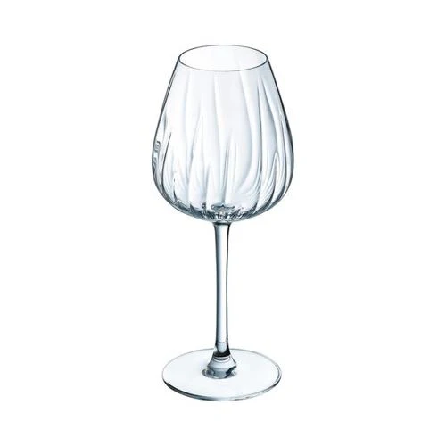 Set of Four Large Swirly Wine Glasses - Image 2