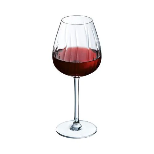 Set of Four Large Swirly Wine Glasses - Image 3