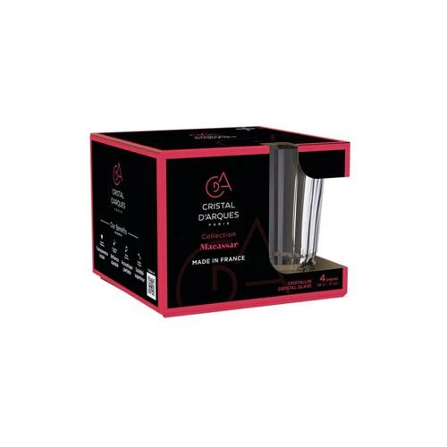 Set of Four Maccassar Hi Ball Glasses - Image 4